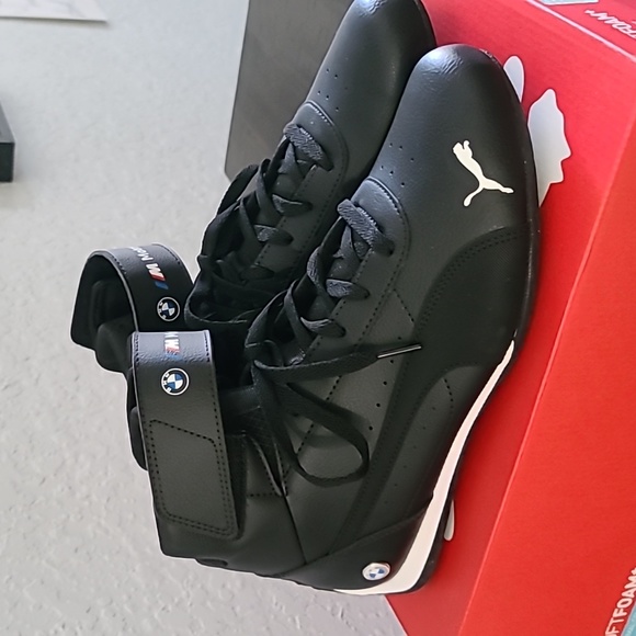 NWBT Puma MMS Neo Cat Black BMW Motorsports Mids Sneakers Size: 11 - Picture 5 of 10
